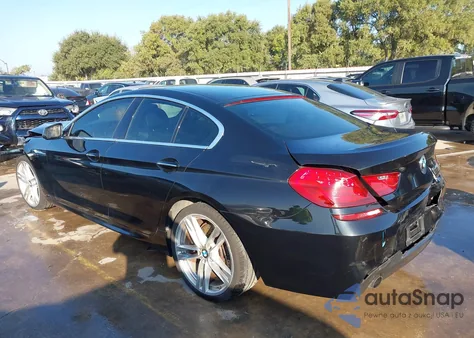 2013 BMW 640I Gran Coupe from USA, damaged, VIN WBA6A0C52DDZ04409